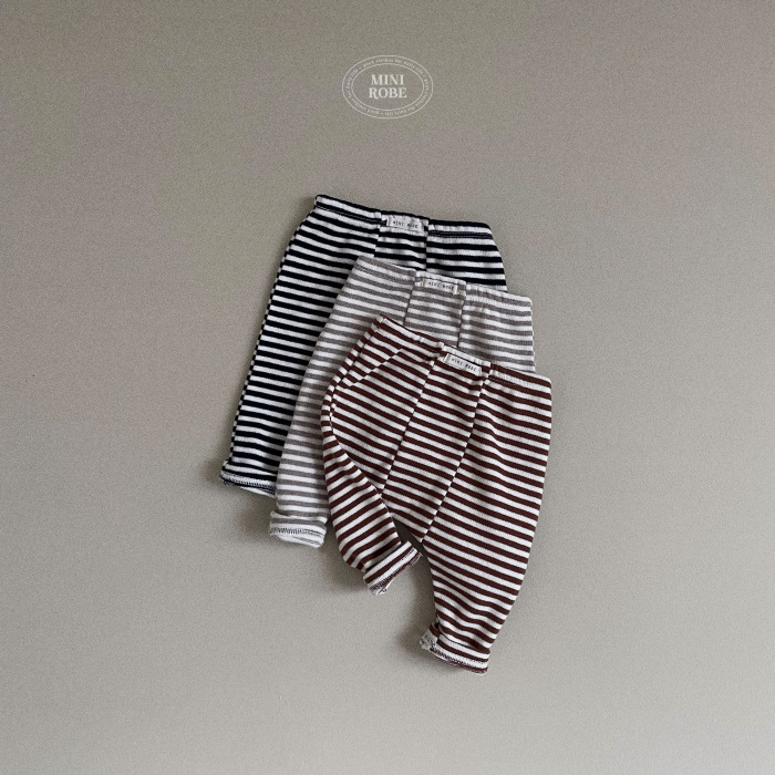 ins韩版婴儿条纹大PP打底裤春秋男女宝宝宽松双档可外穿条纹裤子