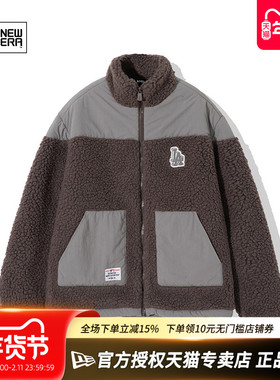 NewEra纽亦华MLB秋冬男女款羊羔绒保暖休闲潮抓绒衣外套13350832