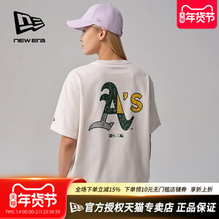 New Era纽亦华MLB夏季男女款COOLERA透气潮流NY短袖T恤14179141