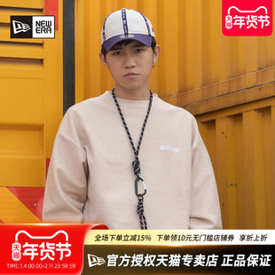 New Era官方授权正品纽亦华情侣潮流时尚反穿系列圆领套头卫衣