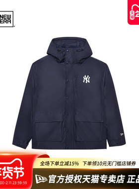 NewEra纽亦华MLB秋冬男女连帽保暖羽绒服内胆三合一外套14385274