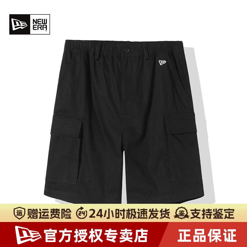 NewEra纽亦华男女款夏季纯棉透气工装口袋休闲运动短裤13075394