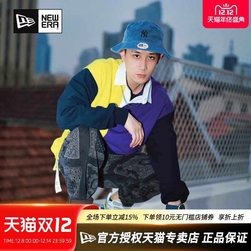 NewEra纽亦华MLB灯芯绒渔夫帽