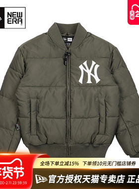 NewEra纽亦华MLB秋冬男女款NY潮流夹棉保暖休闲棉服外套12557989