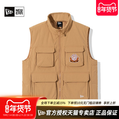 NewEra纽亦华MLB冬羽绒马甲背心