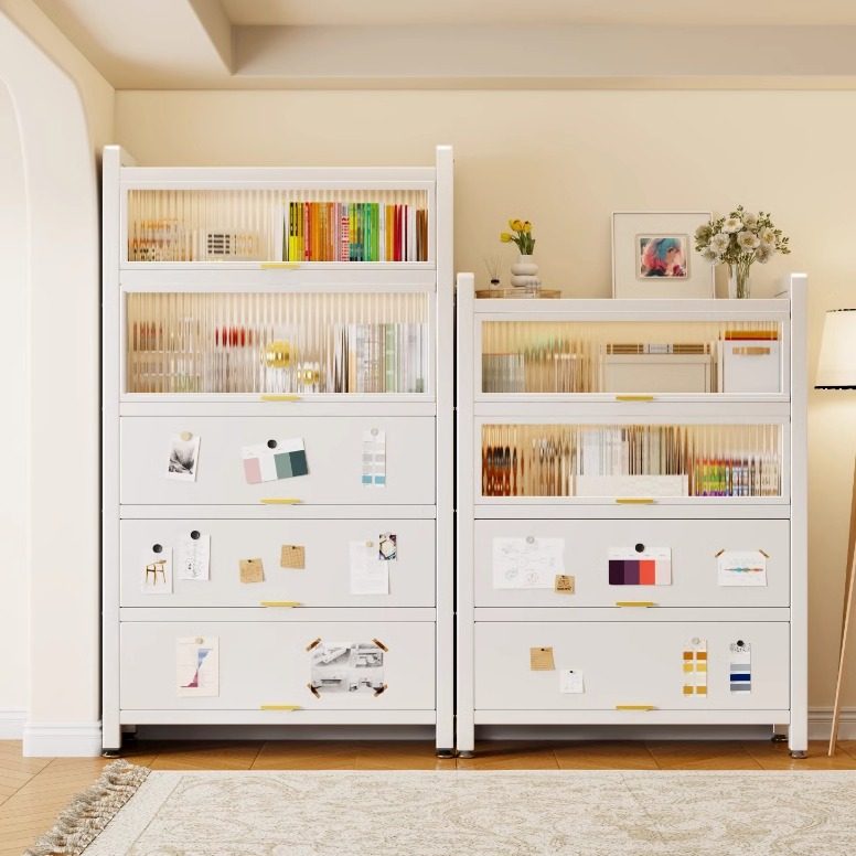 家用收纳柜置物柜子钢制防尘收纳柜多层零食收纳层架宝宝衣柜置物,收纳整理,收纳柜,淘宝优惠券,粉丝福利购,淘宝优惠卷