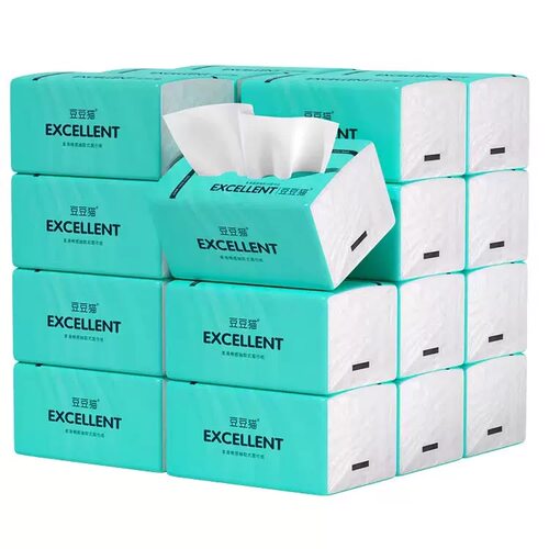 餐巾纸厕纸原生木浆家用抽纸干湿两用卫生纸面巾纸花艺包装纸