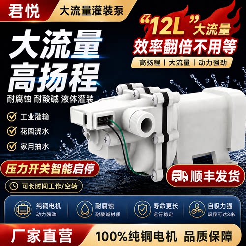 冠农力大流量灌装泵自吸电动水泵