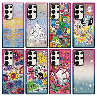 周雨彤同款手机壳磁吸magsafe亚克力防摔保护套适用三星Galaxy S25ultra/S25/S24/S23ultra可爱个性高级