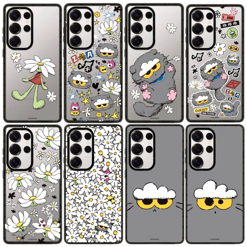 新款Zoa&Friends猫猫S26Ultra手机壳磁吸magsafe亚克力防摔保护套适用于三星Galaxy S25ultra/S25/S24
