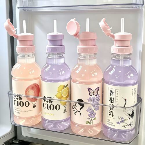 矿泉水瓶通用三合一防呛吸管盖