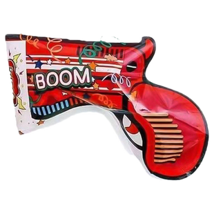 自动充气礼花棒新款礼花枪节日用品生日结婚聚会道具新年地推礼品