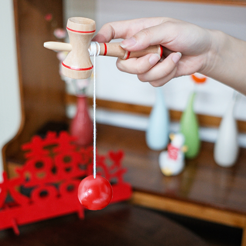 整蛊新郎伴郎团有趣互动恶搞接亲游戏道具木质剑玉结婚创意拦门