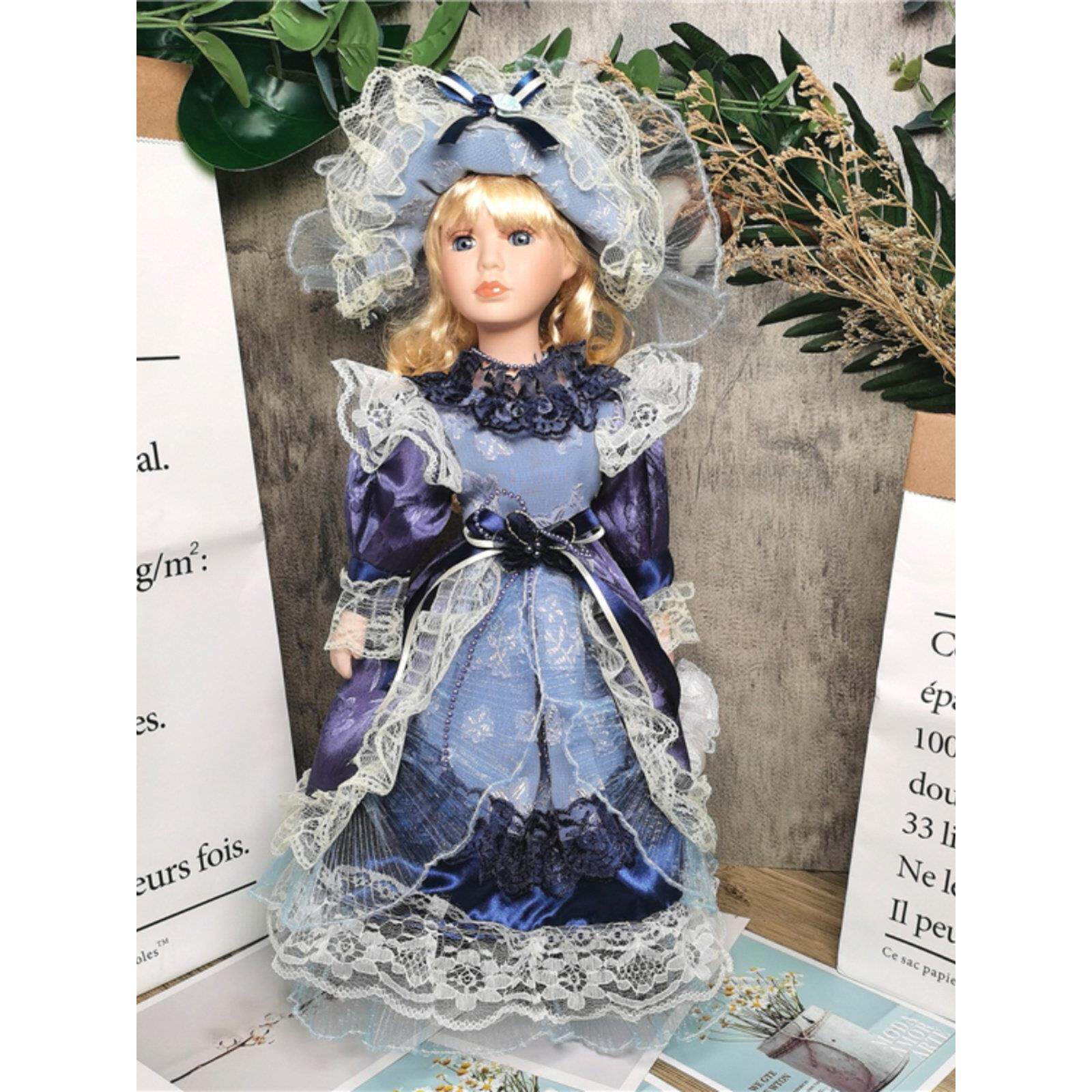 欧式覆古人物创意酒柜卧室客厅办公室摆件装饰节日礼品古董娃娃