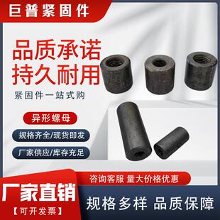 异型螺母车床加工非标异形件热锻螺栓螺母冷镦异形螺母圆柱车
