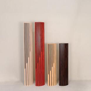 汇声新款20/40实木低频陷阱吸音扩散一体驻波二次余数声学材料