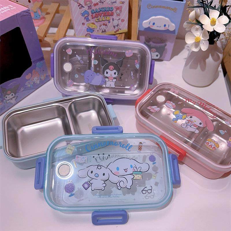 304 不锈钢保温饭盒玉桂狗库洛米小学生专用分格食堂打饭便当餐盒,餐饮具,饭盒/保温桶/保温提锅,淘宝优惠券,粉丝福利购,淘宝优惠卷