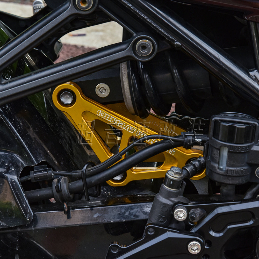 适用川崎Z900RS Z900SE狗骨头升高降低30mm改装车身坐高调节码