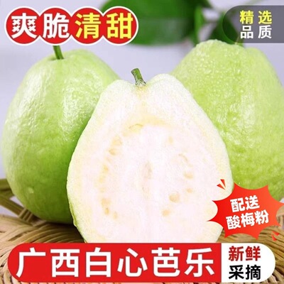 正宗广西白心奶油芭乐糯软香甜冰淇淋口感当季产地直发坏果包赔