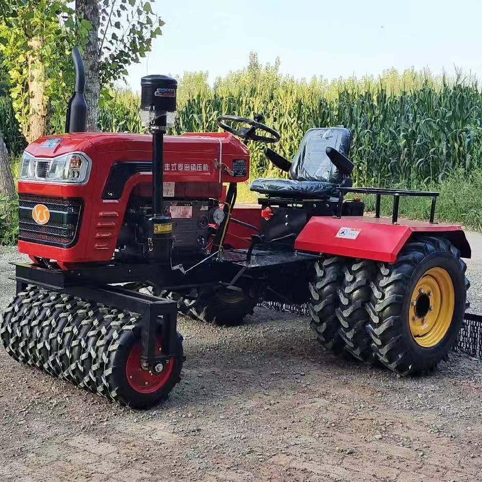 35/25马力小麦压地机麦地镇压车控旺扎根防冻防倒伏麦田压地车