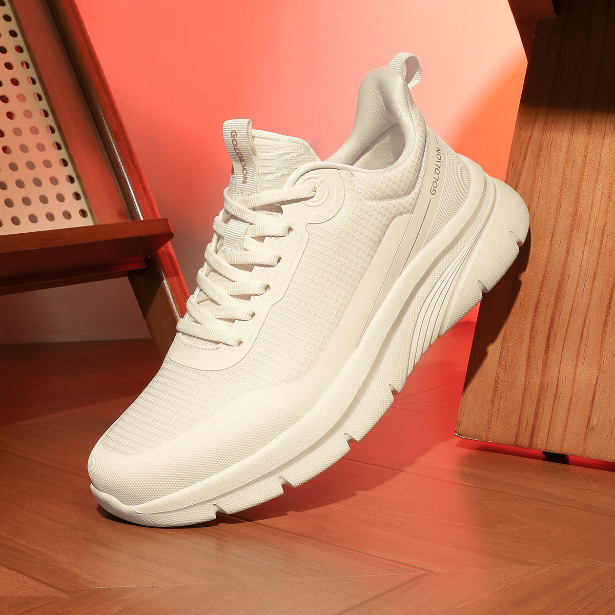 金利来轻便透气舒适软底网面鞋