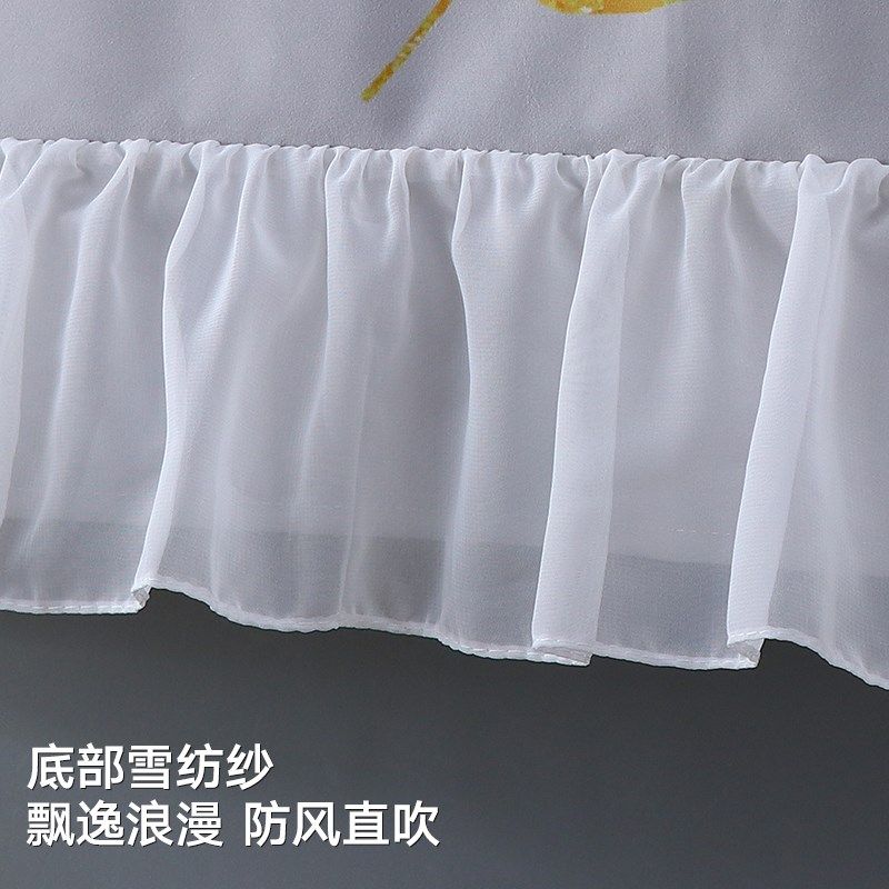 精选新中式通用挂机空调罩防直吹月子内机防尘罩开机不取挂式挡风