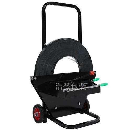 铁皮打包带盘车架子钢带打包车带盘车打J包工具小车子打包带支架