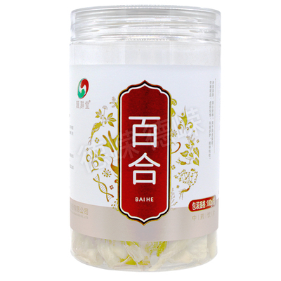 汇群堂百合100g养阴润肺清心安神