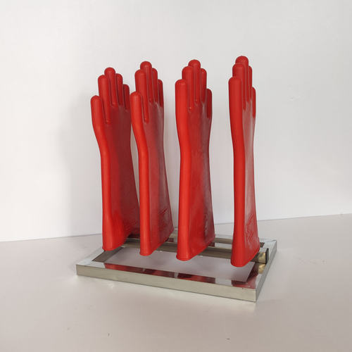 手套支架安全工具柜绝缘手套靴不锈钢摆放架挂架安全工具支架