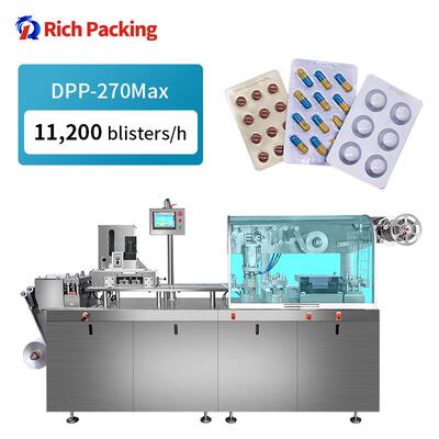 泡罩包裝機11200 pcs/h Pharmaceutical Blister Packing Machine