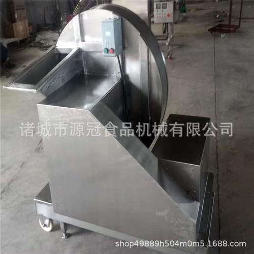 供应冻肉刨肉机 大型圆盘式冻肉盘破碎机 肉制品生产加工设备