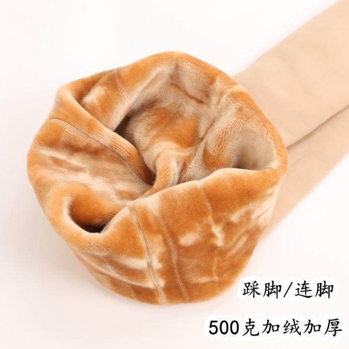 女童打底裤肤色加绒特厚500G东北棉裤保暖裤超厚绒儿童肉色舞蹈裤