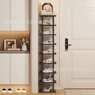架子多层家用门口后小型简易鞋 窄缝鞋 柜入户收纳置物架租房省