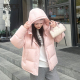冬季 鸭宝宝2025新款 羽绒服女短款 云朵小个子加厚宽松白鸭绒面包服