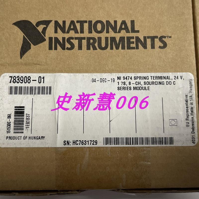 NI-9474 全新 783908-01【请询价】