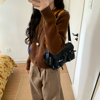 无题notitle单肩斜挎小方包