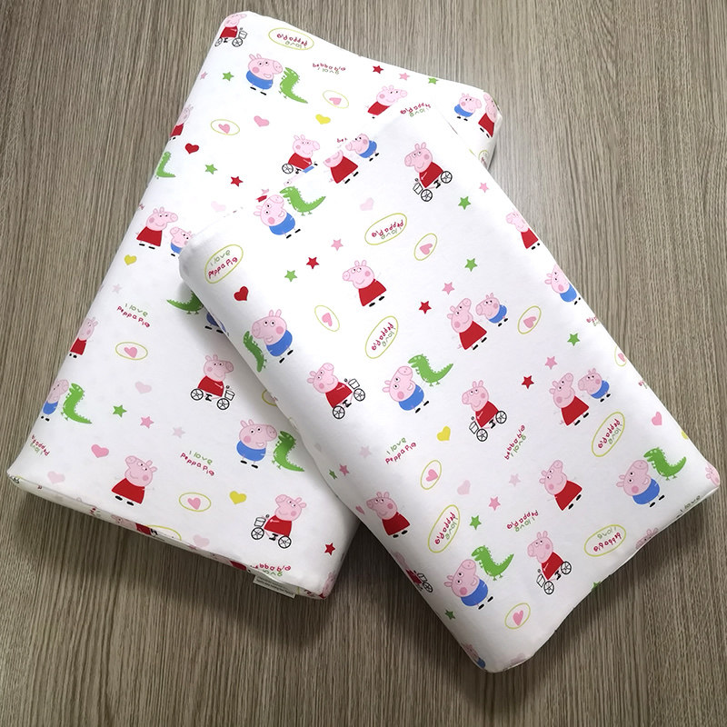 儿童枕头小学生3-6-10岁四季通用卡通幼儿园午睡天然乳胶防螨枕芯