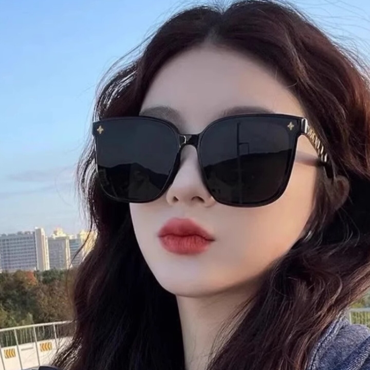 韩版墨镜女款高级ins潮流个性风防紫外线强光防晒偏光镜太阳眼镜