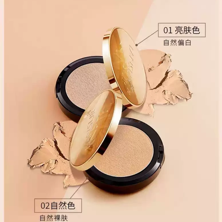 兰瑟漫时空轻透持妆慕丝粉饼控油定妆干湿持久遮瑕防水防汗定妆