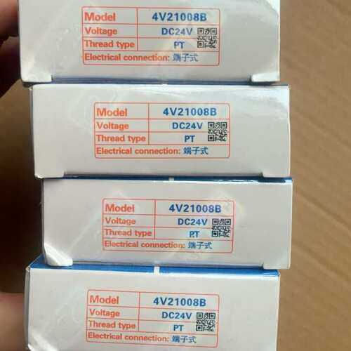 {议价}全新亚德客电磁阀 4V21008B，DC24V，PT螺纹，端{可维修}