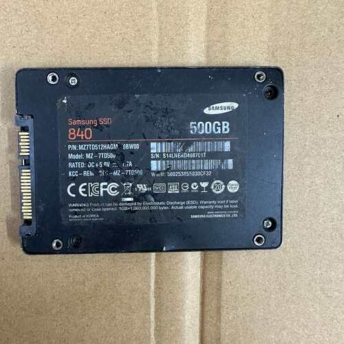 {议价}三星 840pro 512g SSD 固态硬盘{可维修}