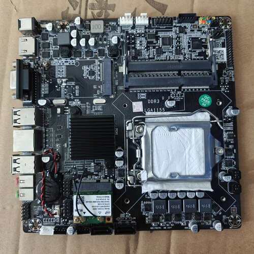 {议价}ITX-GH61T主板 LGA1155 DDR3双槽 支持二{可维修}