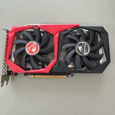 {议价}议价七彩 gtx1660super 6g显卡实物图片{可维修}