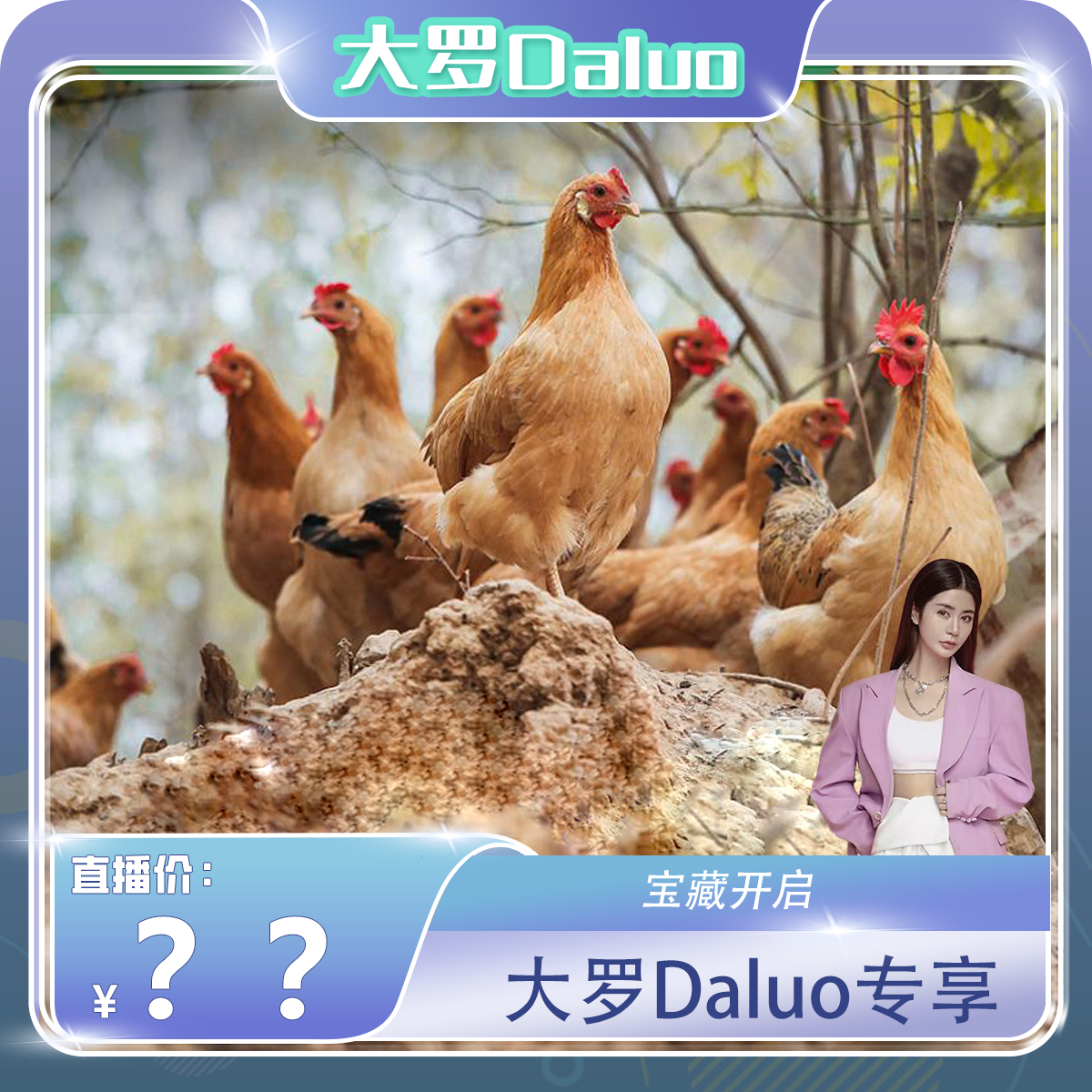 【大罗daluo】老母鸡农家散养走地土鸡皖南正宗野生新鲜现杀整只