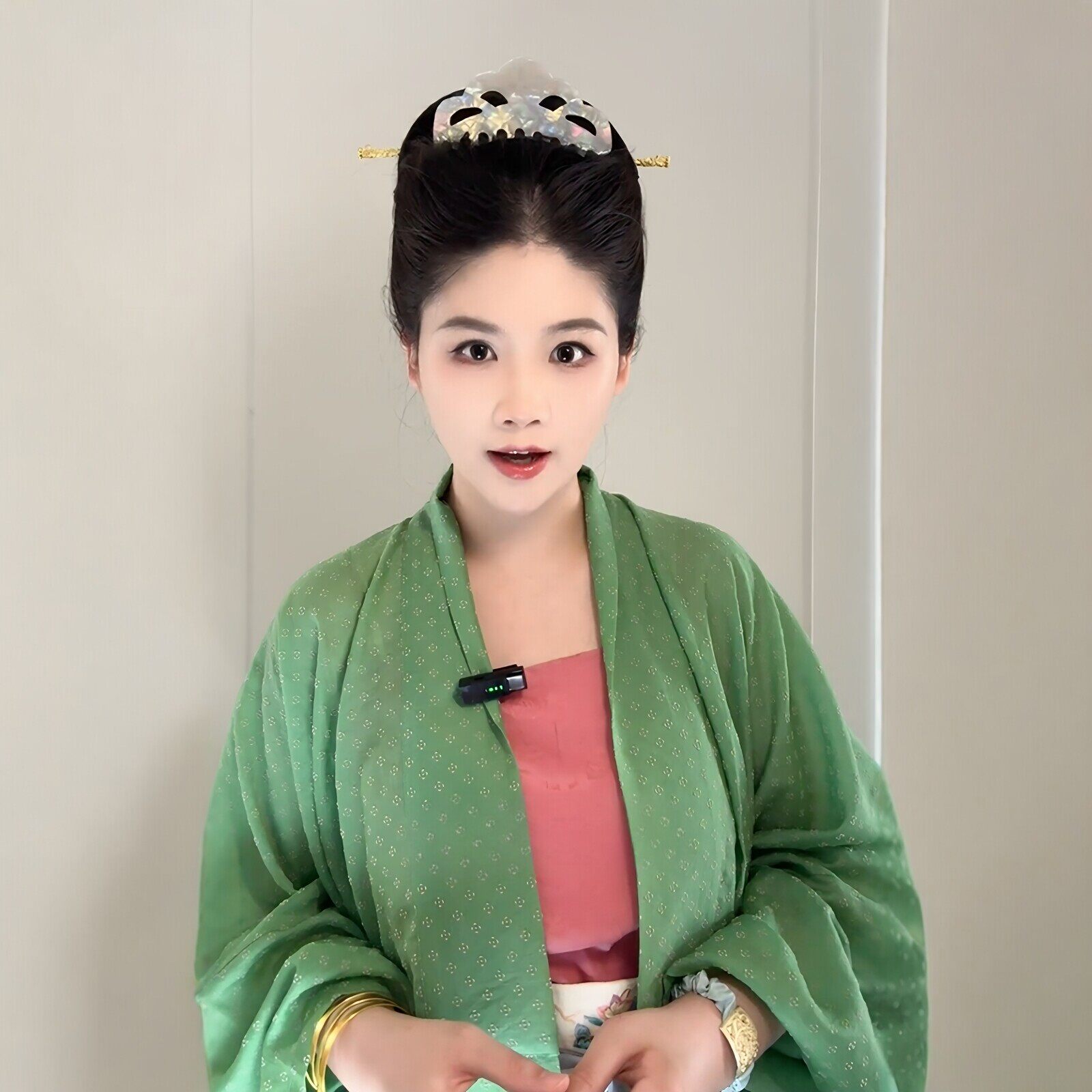 【抓夹当宋冠】宋冠抓夹女生头饰醋酸穿汉服快速出门发夹拍照出片