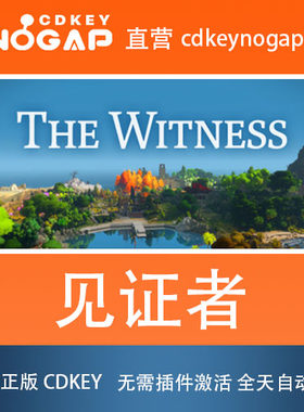 见证者The witness Steam全球激活码正版CDKey CDkeynogap直营