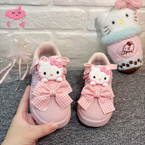 秋季女童德训鞋软底休闲百搭板鞋