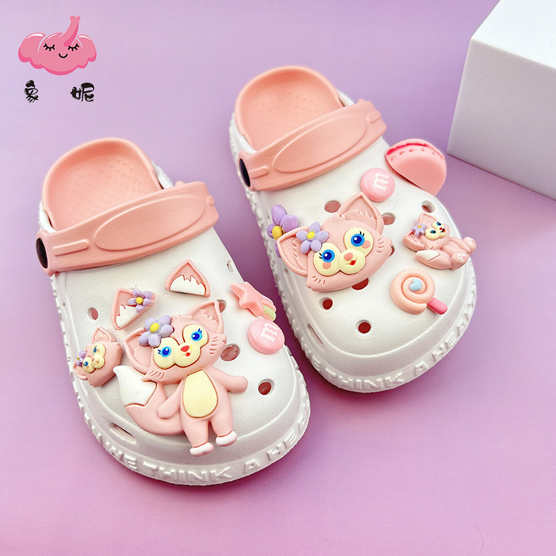 网红女童洞洞鞋凉鞋eva防滑外穿 儿童女款2026新款夏季女孩沙滩鞋