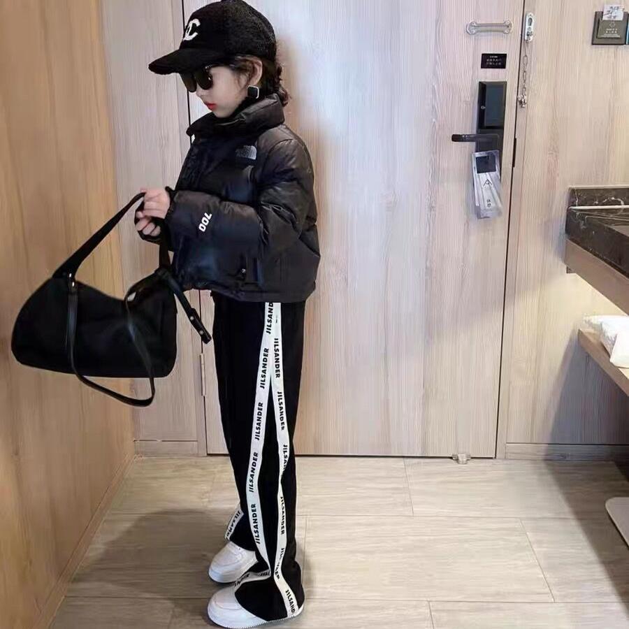 女童短款羽绒服外套冬季2