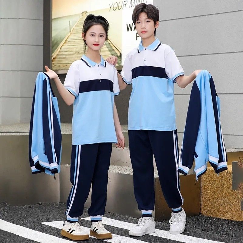 初高中校服外套小学生班服儿童运动套装幼儿园外套春季新款图片